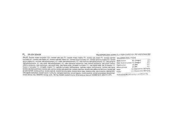 ORIJEN Senior Dog 11.4kg