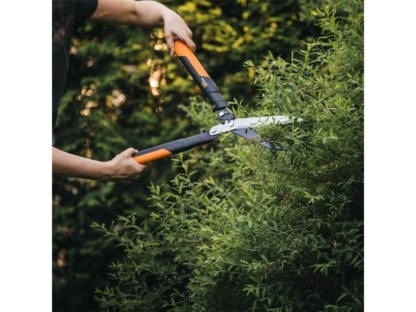 Fiskars PowerGear X HSX92, Sort, Oransje, Rett blad, Aluminium, 630 mm, 808 g