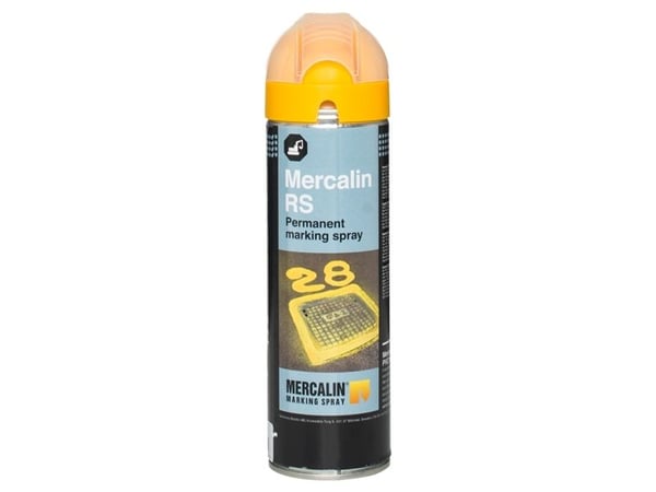 MERCALIN varumärke spray RS 500 ml. GUL - 1859108