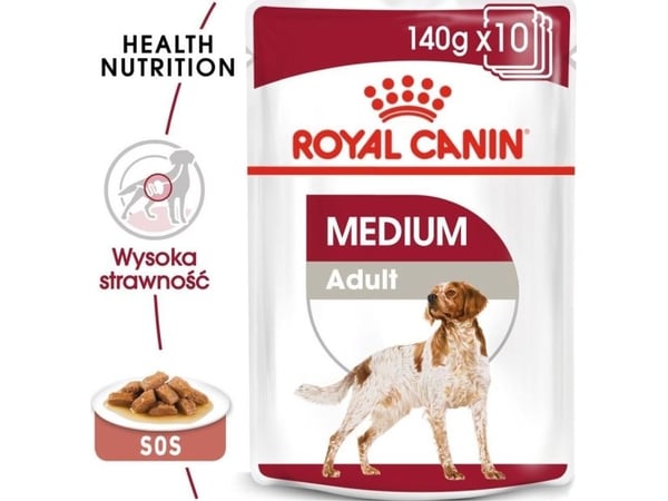 Royal Canin SHN Dog Medium Adult Gravy 10x140 g