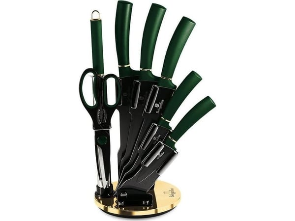 Berlinger Haus knivsett BERLINGER HAUS BH-2563 Emerald i stativ