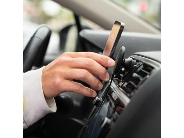mophie snap+ wireless vent mount, Automatisk, Cigartenner/lighter, Trådløs lading, Sort