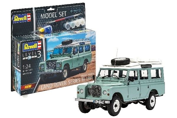 Modelssett Land Rover Series III 1:24 Modelssett Land Rover Series III 1:24