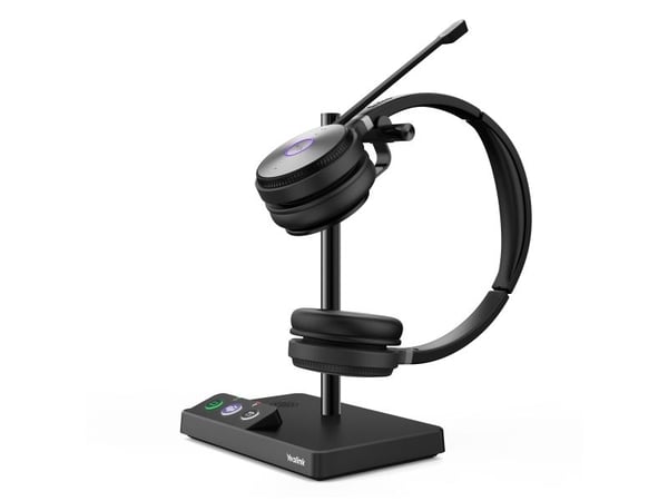 Yealink WH62 Dual - For Microsoft Teams - hodesett - on-ear - DECT - trådløs - Certified for Microsoft Teams