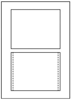 Avery Zweckform - Hvit - 118 x 151 mm 25 ark (25 ark x 1) innlegg for CD-cover