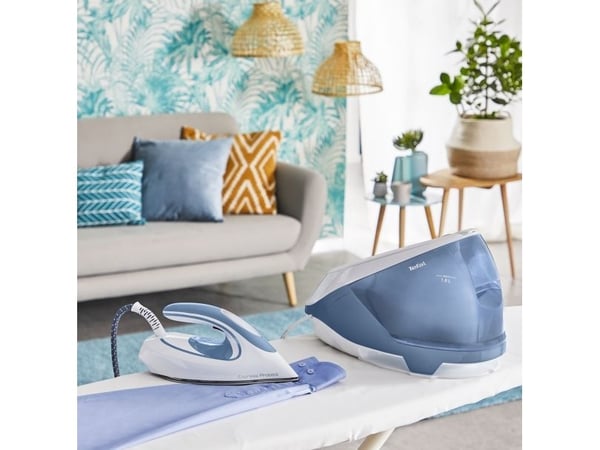 Tefal Express Protect SV9202E0 Damstrygejern - Blå