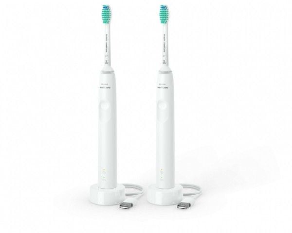 Philips 3100 Series HX3675 - Tannbørstesett - hvit