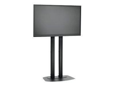 Vogel''s FD1844, Svart, Fixed flat panel floor stand, 165,1 cm (65"), 80 kg, 100 x 100 mm, 400 x 400 mm