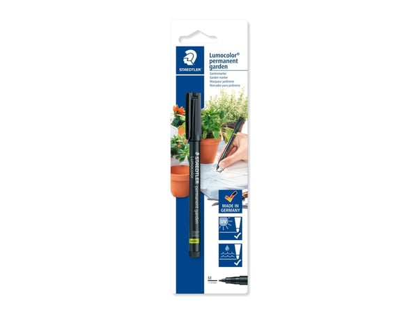 STAEDTLER Lumocolor 319 GM - Markør - permanent - svart - 1 mm - medium