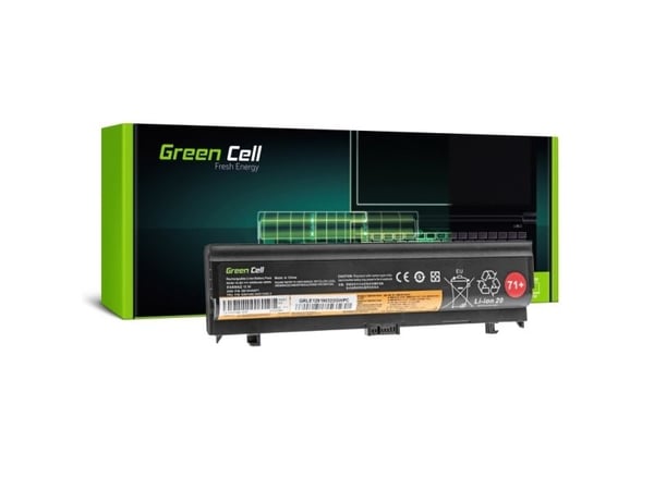 Green Cell - Batteri til bærbar PC - litiumion - 6-cellers - 4400 mAh - for Lenovo ThinkPad L560 20F1, 20F2; L570 20J8, 20J9, 20JQ, 20JR