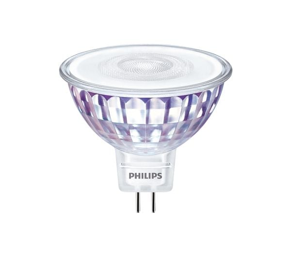 Philips MASTER LEDspot VLE D - LED-pære for søkelys - form: MR16 - GU5.3 - 7.5 W (ekvivalent 50 W) - klasse F - hvitt lys - 3000 K