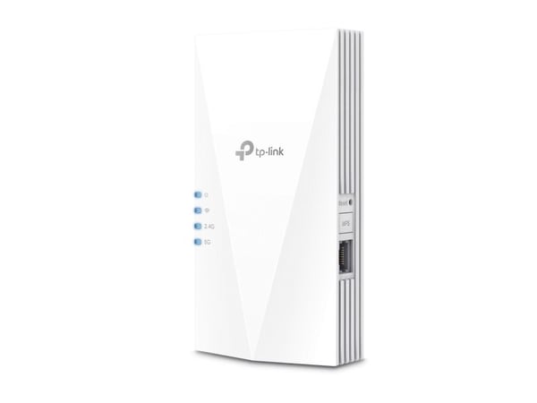 TP-Link RE600X V2 - Rekkeviddeutvider for Wi-Fi - Wi-Fi 6 - 2.4 GHz, 5 GHz - i veggen