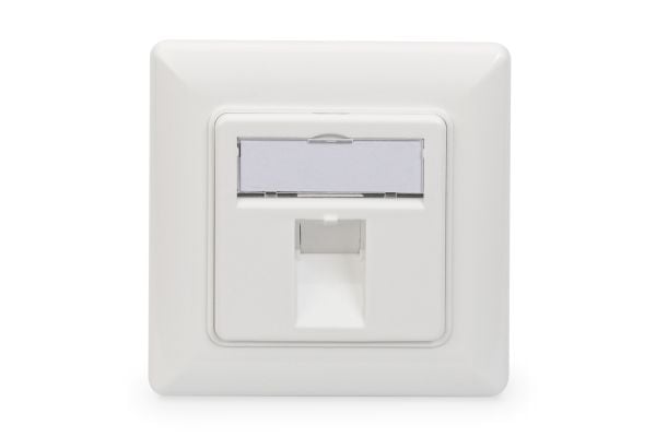 Digitus DN-93811, RJ-45, Valkoinen, Metalli, -20 - 70 °C, 80 mm, 80 mm