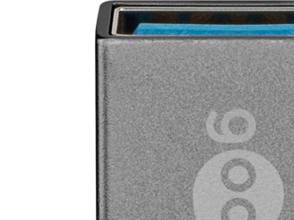 Goobay 56621, USB-C, USB 3.0 female (Type A), Harmaa
