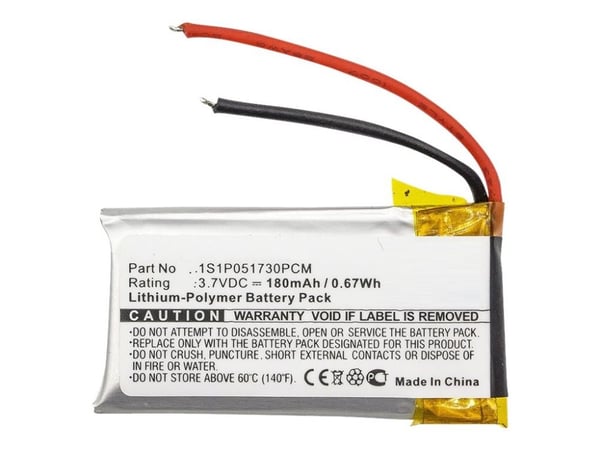 CoreParts MBXWHS-BA032 Batteri for hodetelefoner/hodesett (MBXWHS-BA032)