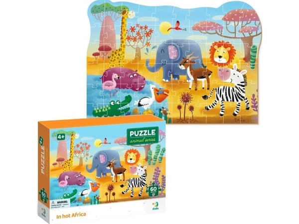 Dodo Puzzle 60 kuumassa Afrikassa