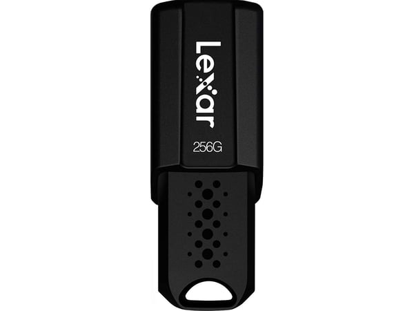 Lexar JumpDrive S80, 256 GB, USB A-tyyppi, 3.2 Gen 1 (3.1 Gen 1), 150 MB/s, Kaulus, Musta
