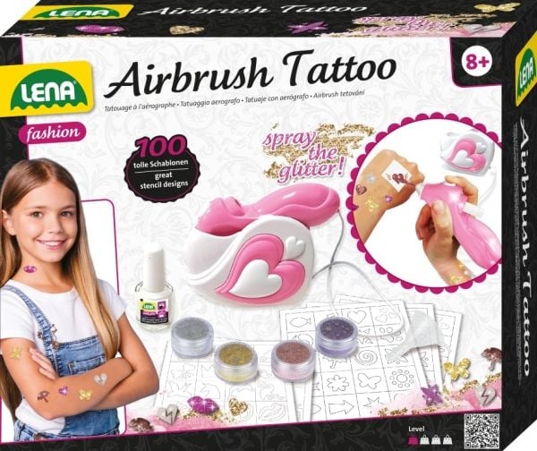 Lena SM42443, Marker airbrush, 8 år, Batterier kreves, Flerfarget