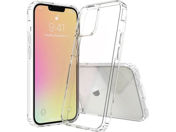 JT BERLIN Pankow Clear, Suojus, Apple, iPhone 13, 15,5 cm (6.1"), Läpinäkyvä
