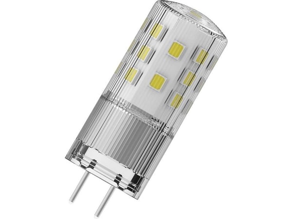 OSRAM - LED-lyspære - form: korn - klar finish - GY6.35 - 4.5 W (ekvivalent 40 W) - klasse F - varmt hvitt lys - 2700 K