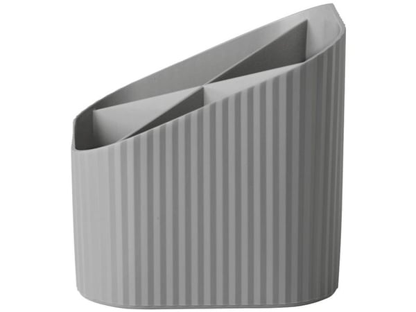 HAN Stifteköcher, Grå, Polypropen (PP), 111 mm, 111 mm, 105 mm, 1 st