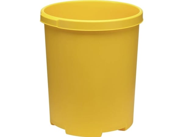 HAN CLASSIC XXL 1836-15 Roskakori 50 l (Ø x K) 430 mm x 490 mm Polypropeeni Keltainen 1 kpl