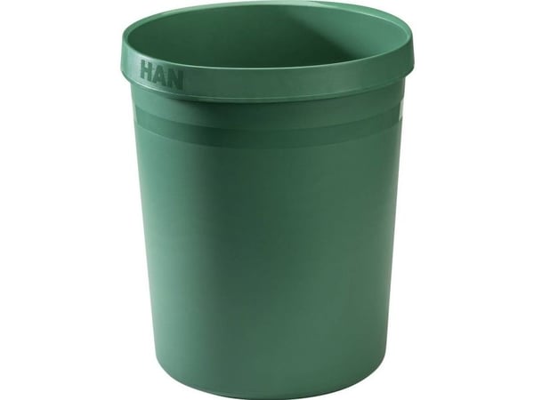 HAN Grip Karma, 18 l, Rund, Plast, Polypropylen (PP), Grønn, Tyskland, 312 mm