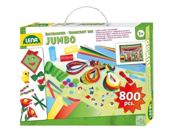 Lena 42629, Pysselsett for barn, 5 år, Flerfarget, 800 deler