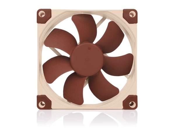 Noctua NF-A9, Vifte, 9 cm, 2000 RPM, 78,9 m³/t, Beige, Brun