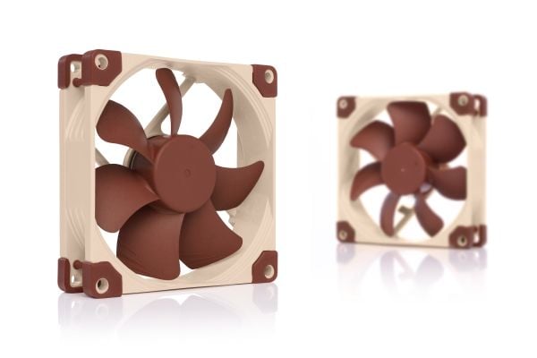 Noctua NF-A9, Vifte, 9 cm, 2000 RPM, 78,9 m³/t, Beige, Brun