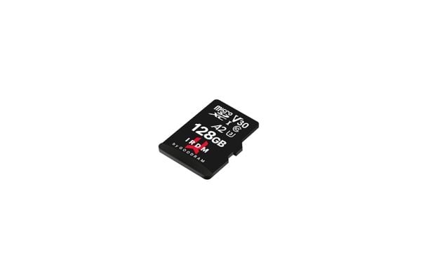 GOODRAM IRDM M2AA - Flashminnekort (microSDXC til SD-adapter inkludert) - 128 GB - A2 / Video Class V30 / UHS-I U3 - microSDXC UHS-I