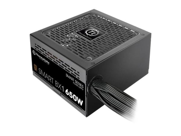 Thermaltake Smart BX1, 650 W, 100 - 240 V, 80 W, 50 - 60 Hz, 12 A, Aktiv