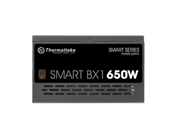 Thermaltake Smart BX1, 650 W, 100 - 240 V, 80 W, 50 - 60 Hz, 12 A, Aktiv