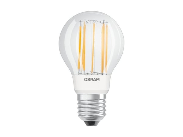 OSRAM LED SUPERSTAR - LED-filamentlyspære - form: A60 - klar finish - E27 - 11 W (ekvivalent 100 W) - klasse D - varmt hvitt lys - 2700 K