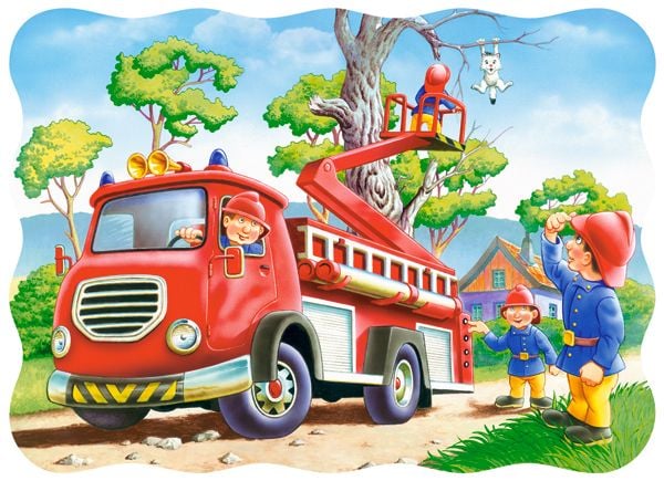 Castorland Kitten Rescue 30 pcs, 30 stykker, Tegneserier, 4 år