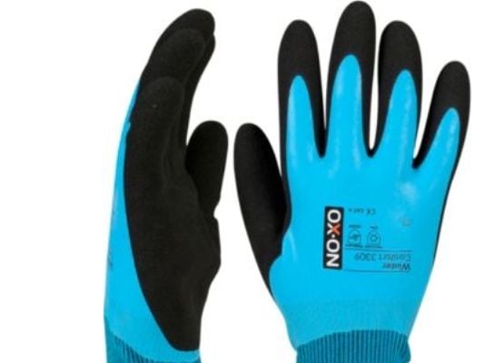 OX-ON vinterhanske størrelse 11 - Winter Comfort 3309, fleksibel supreme, varm og 100 % vanntett