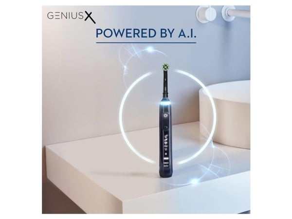 Oral-B Genius X - Elektrisk tandborste - Bluetooth - Midnight Black