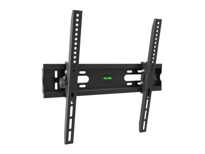 ART AR-47 - Brakett - for flatpanel - pulverbelagt metall - svart - skjermstørrelse: 23"-55" - veggmonterbar