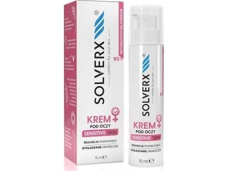Solverx Cream pod oczy Herkkä iho 15ml