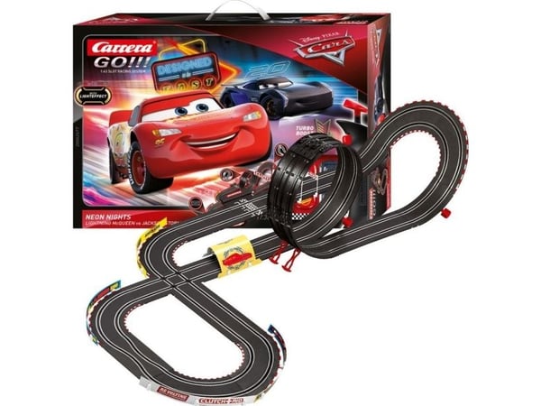 Carrera RC Neon Nights Cars, Kjøretøy og banesett, 6 år, Plast, Sort, Rød, Gult, Blå