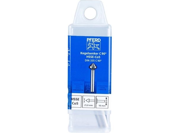 PFERD KES HSSE DIN 335 C90° 25,0, Drill, Multi-verktøy, Stål, Støpejern, Ikke-jernholdig metall, Rustfritt stål, Aluminium, Cobalt Alloy High-Speed...