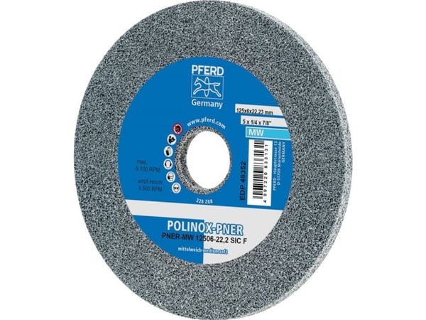 PFERD 44691452, 6100 RPM, 2,22 cm, 12,5 cm, 6 mm, 5 kpl