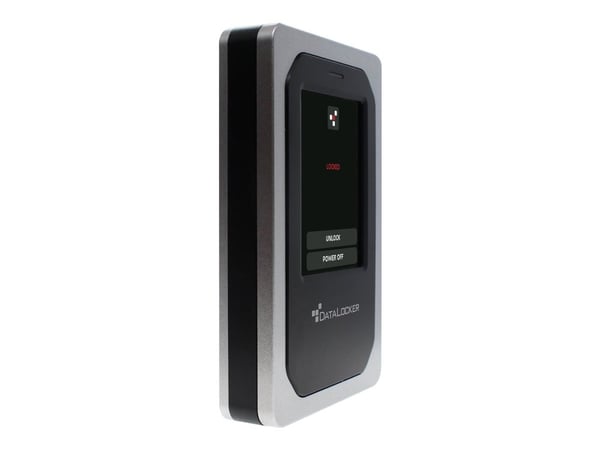 DataLocker DL4 FE - Harddisk - kryptert - 1 TB - ekstern (bærbar) - USB 3.2 (USB-C kontakt) - FIPS 140-2 Level 3, 256-bit AES-XTS - TAA-samsvar