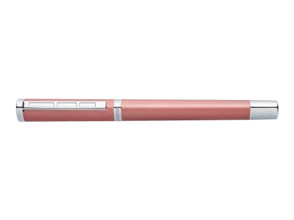Staedtler triplus 474, Rosa, Påfyllning med bläckpatronssystem, Blå, Metall, Rostfritt stål, Medium