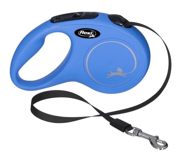 flexi New Classic bånd S, 5M, 15KG, blå