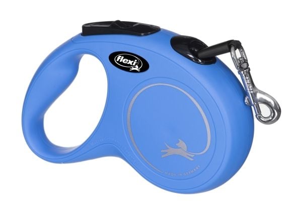 flexi New Classic bånd S, 5M, 15KG, blå