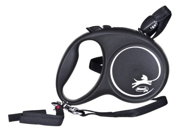 flexi Black Design M snor 5 m, 20 kg, lajitelma