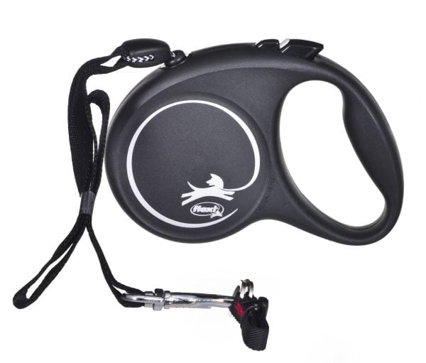 flexi Black Design M snor 5 m, 20 kg, lajitelma