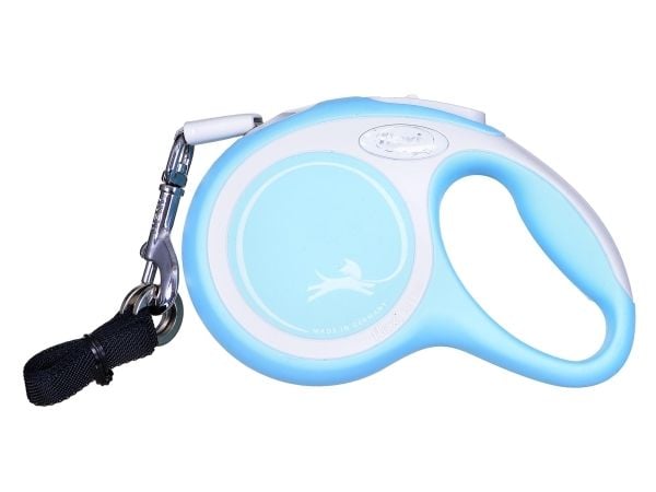 Flexi New Comfort XS Tape 3 m, Universell, Tilbaketrekkelig, Blå, Hvit, Teip, 12 kg, Monokromatisk