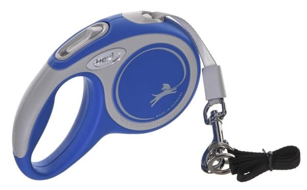 Flexi New Comfort XS Tape 3 m, Universell, Tilbaketrekkelig, Blå, Teip, 12 kg, Monokromatisk
